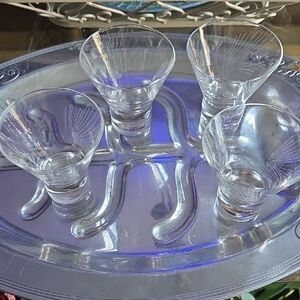 Glass Drinkware Set